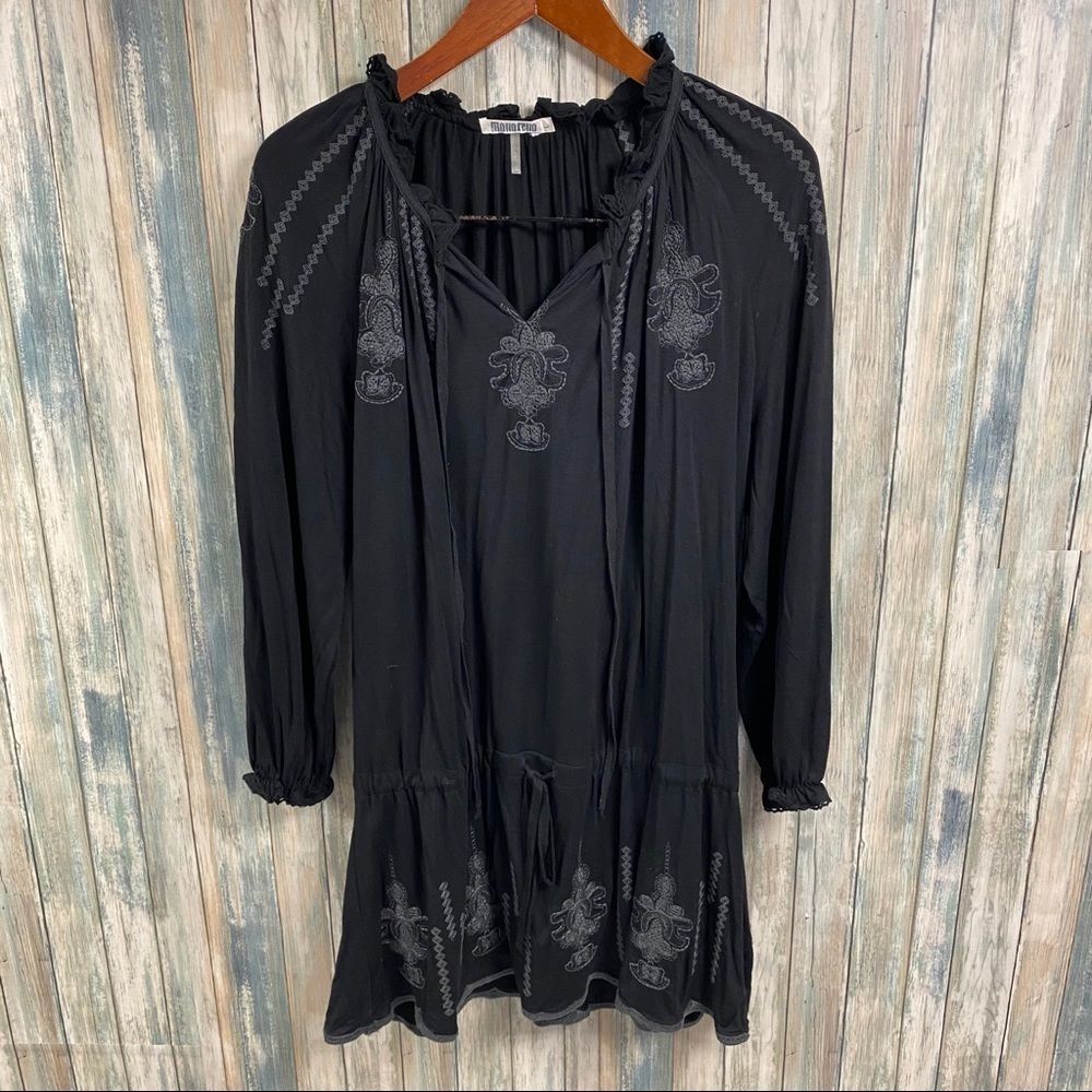 Monoreno Boutique Boho Chic Dress sz L # R489​​ - Picture 3 of 8